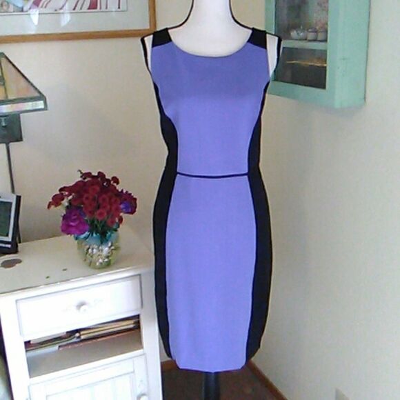 Liz Claiborne Color Block Dress One. Career. Professional. - Picture 1 of 11